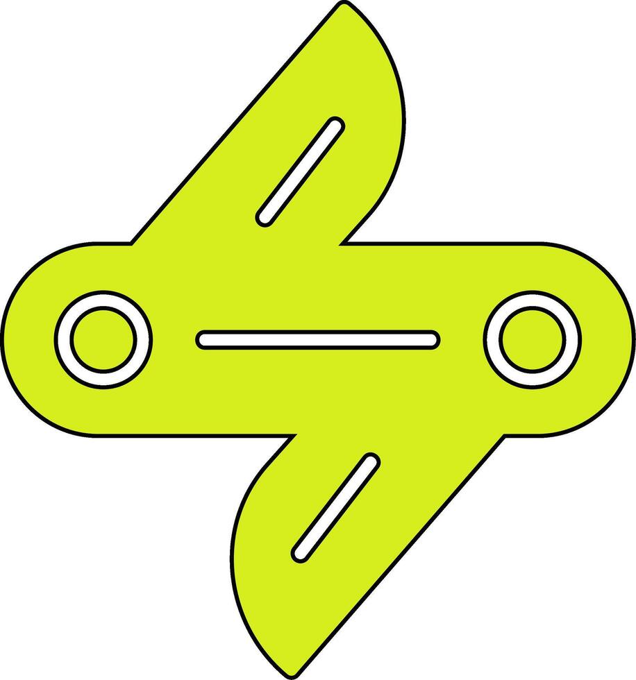 Swiss Knife Vector Icon