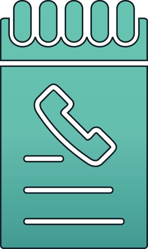 Notepad Vector Icon
