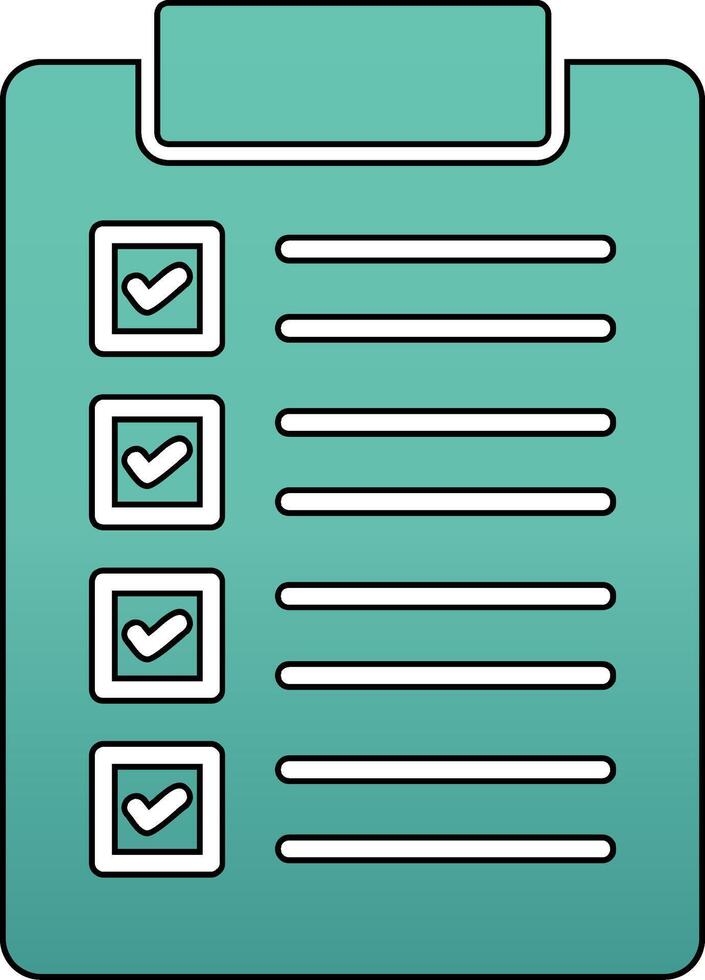 Check List Vector Icon