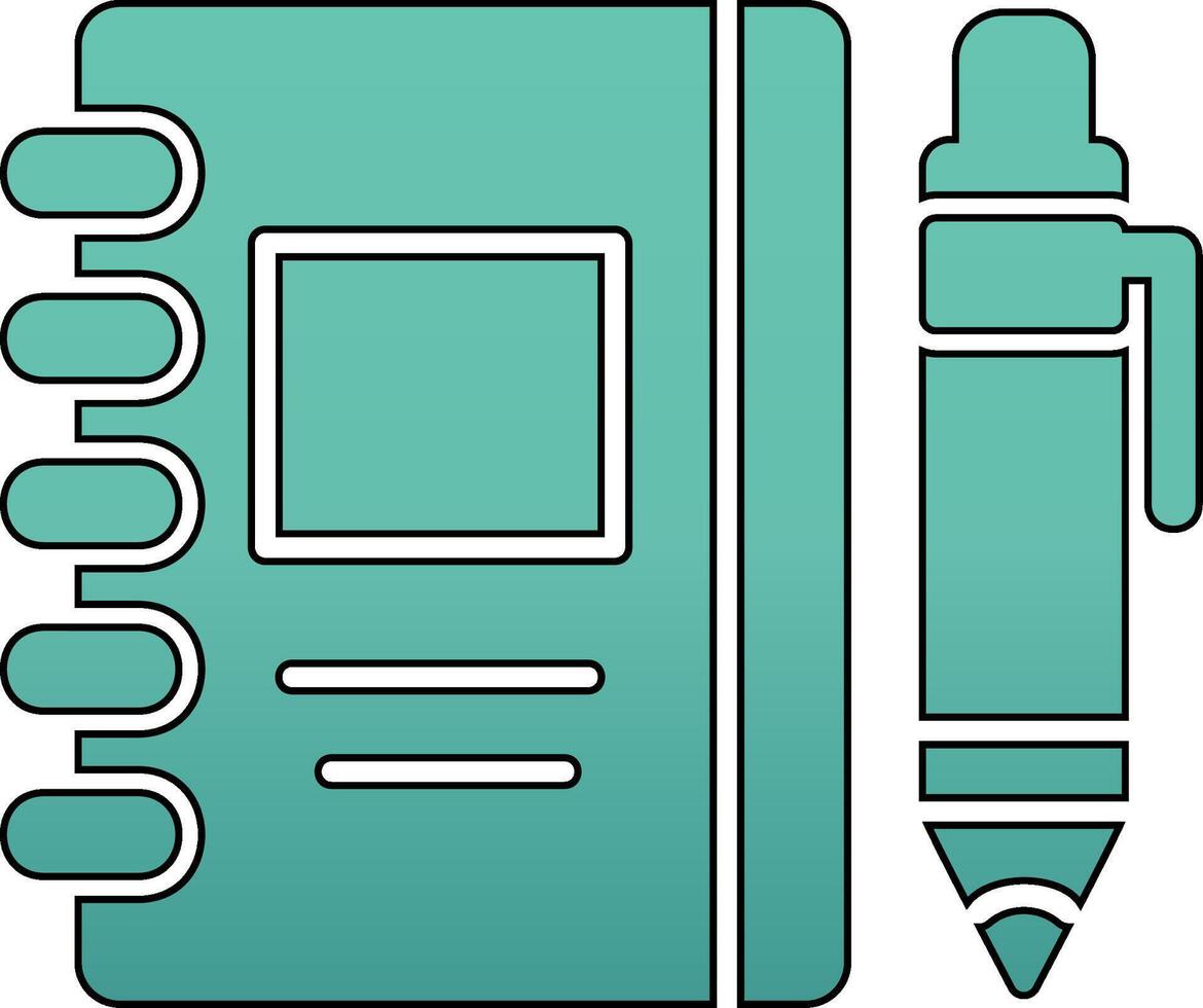 Sketchbook Vector Icon