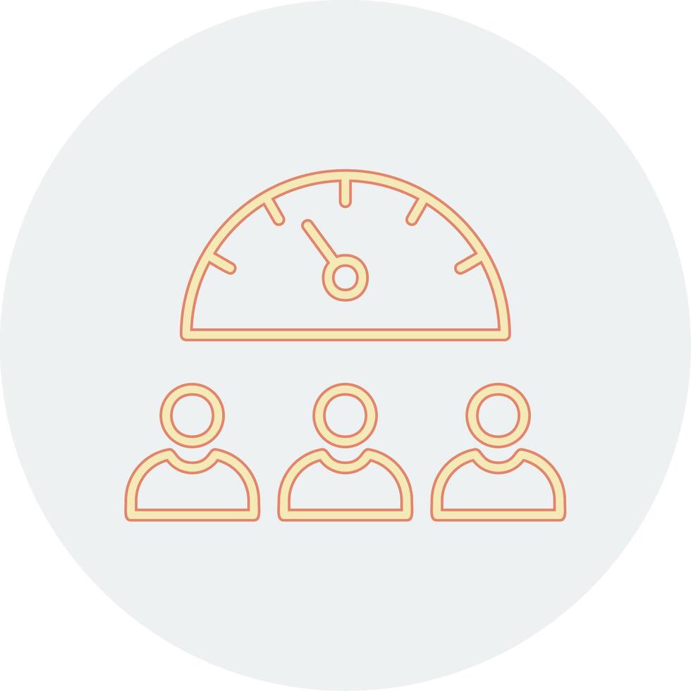 Team Work Speed Vector Icon