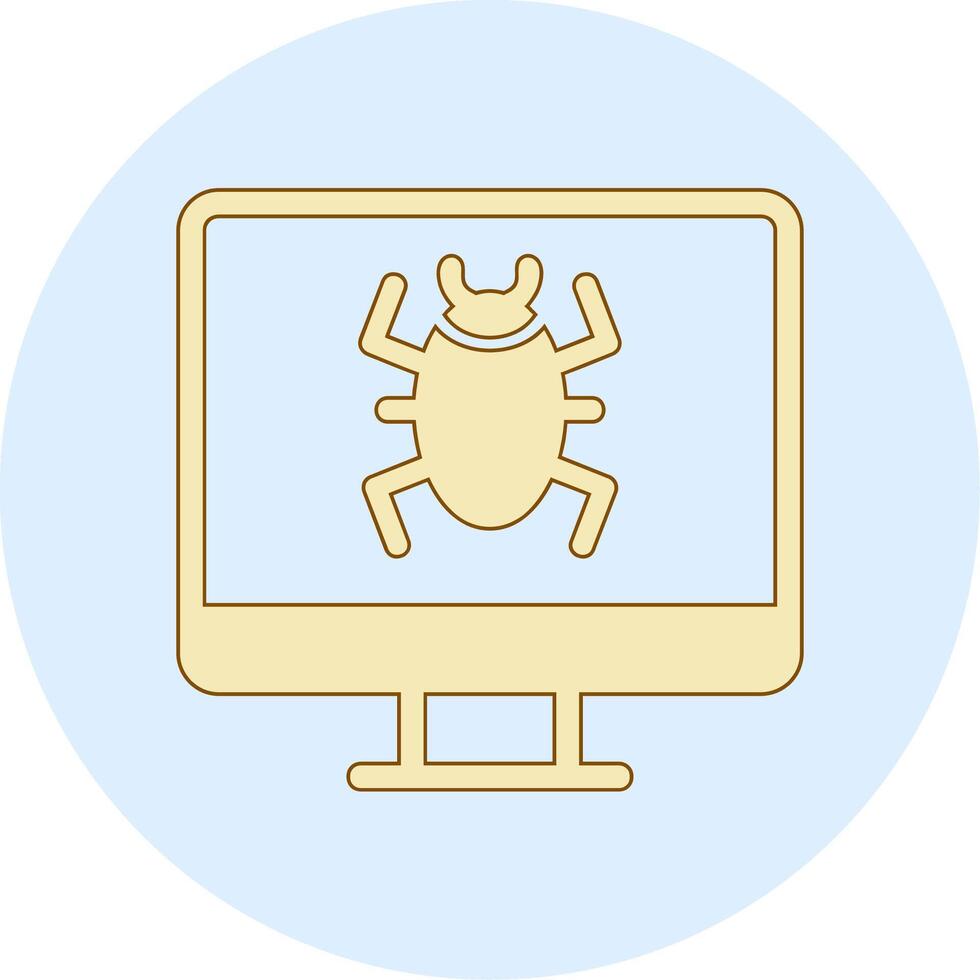 Computer Virus Vector Icon