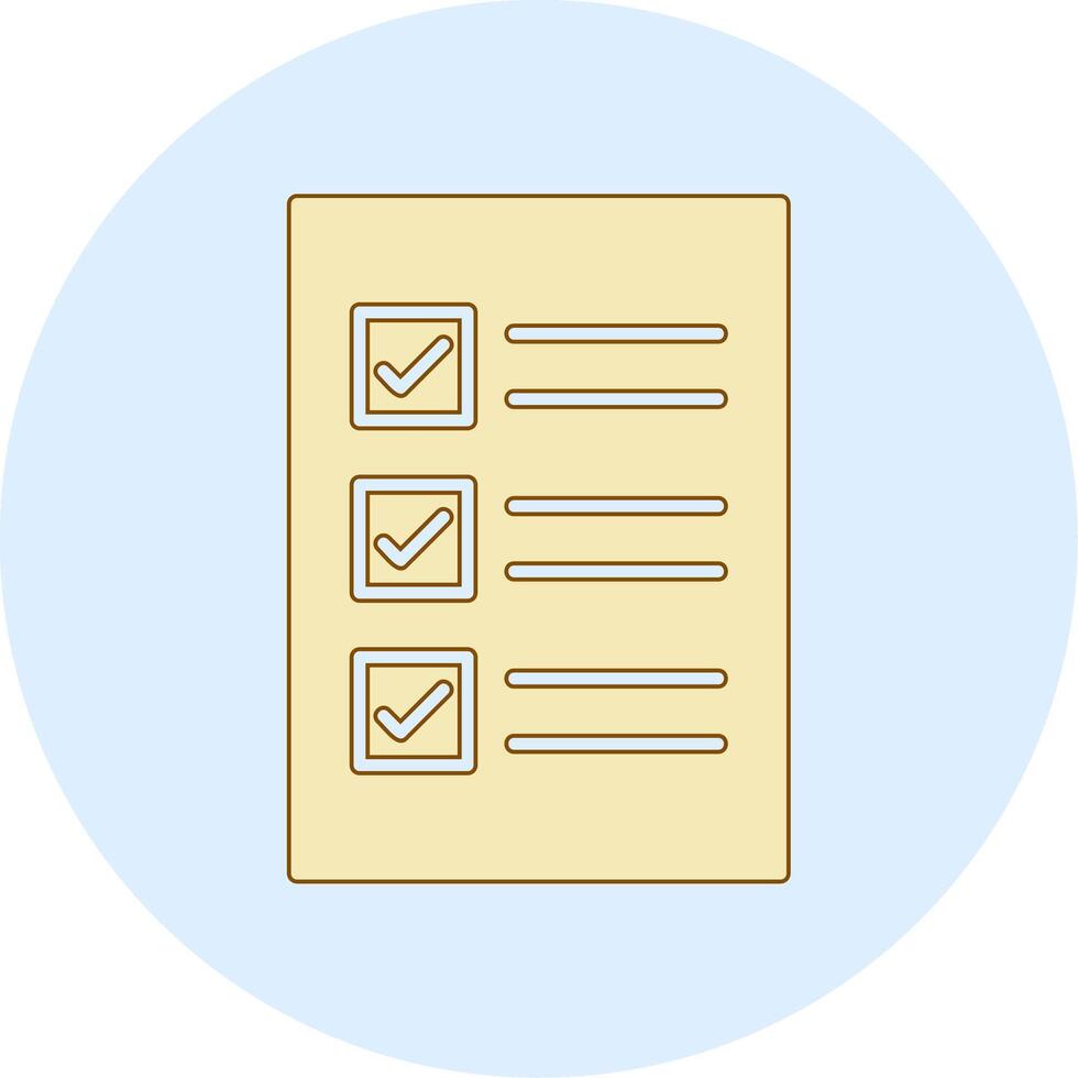 Check List Vector Icon