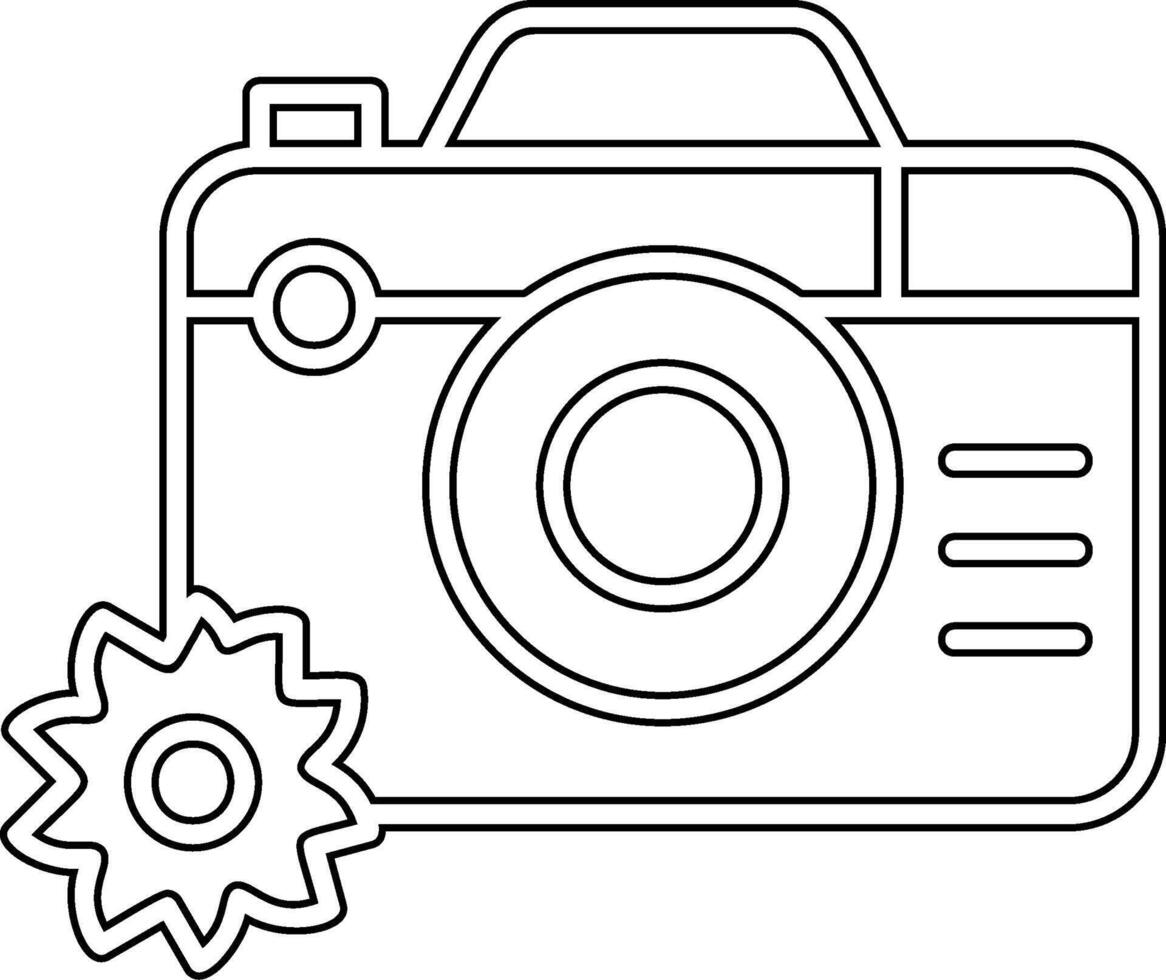 Photo Camera Vector Icon