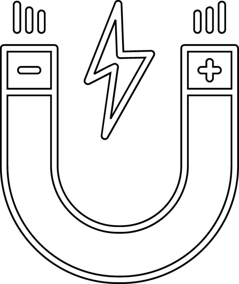 Magnetism Vector Icon