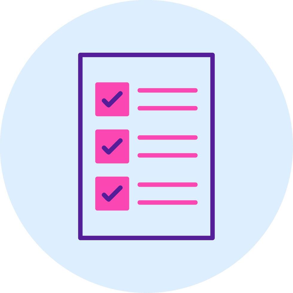 Check List Vector Icon