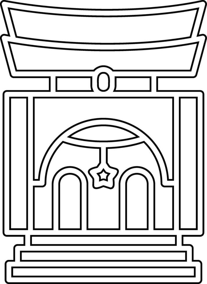 Shrine Vector Icon