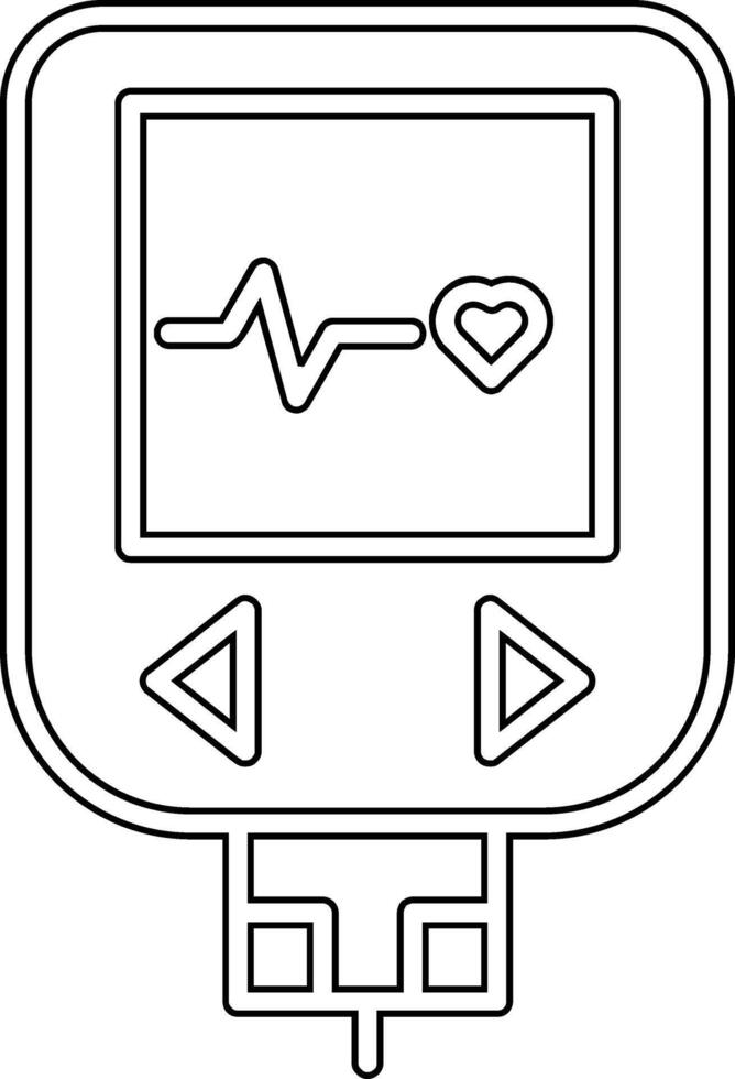 Glucometer Vector Icon
