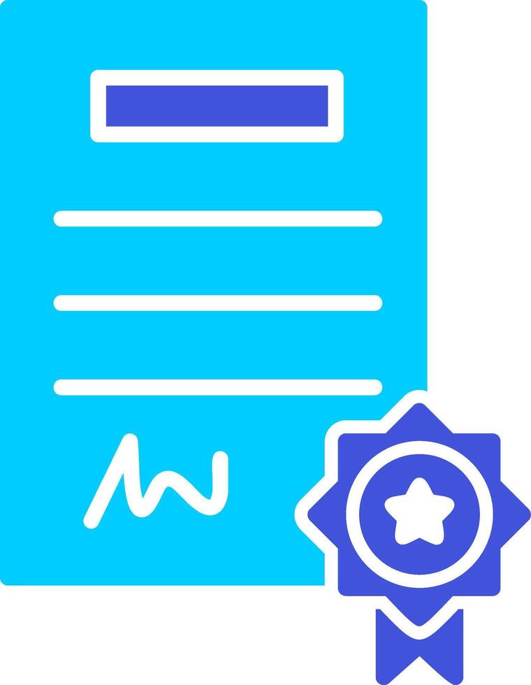 Certificate Vector Icon