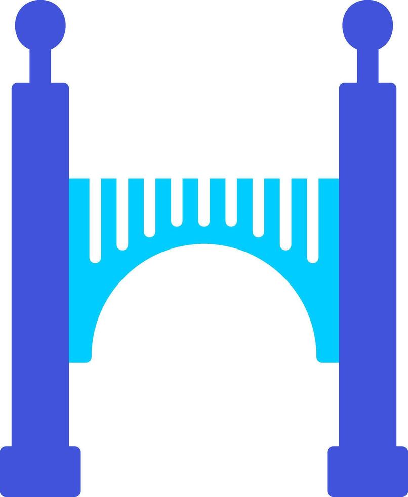 icono de vector de puente