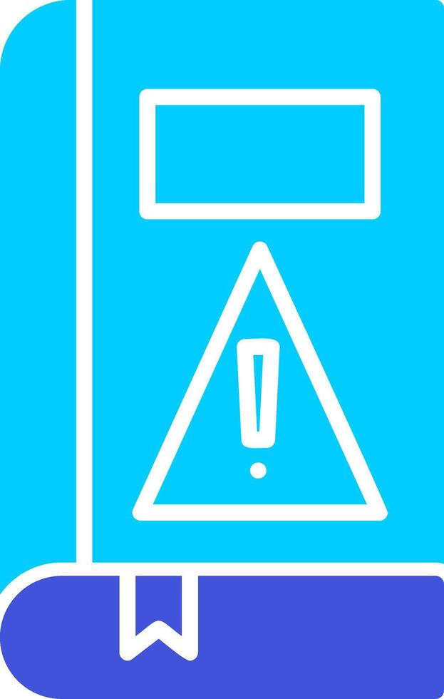 Book Alert Vector Icon