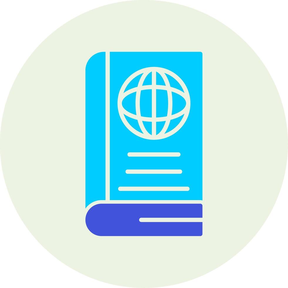 World Book Vector Icon