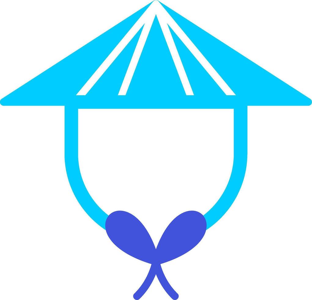 Chinese Hat Vector Icon