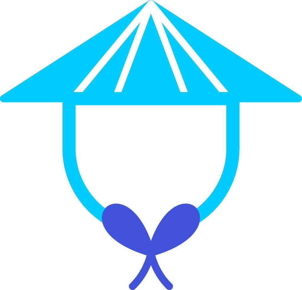 Chinese Hat Vector Icon