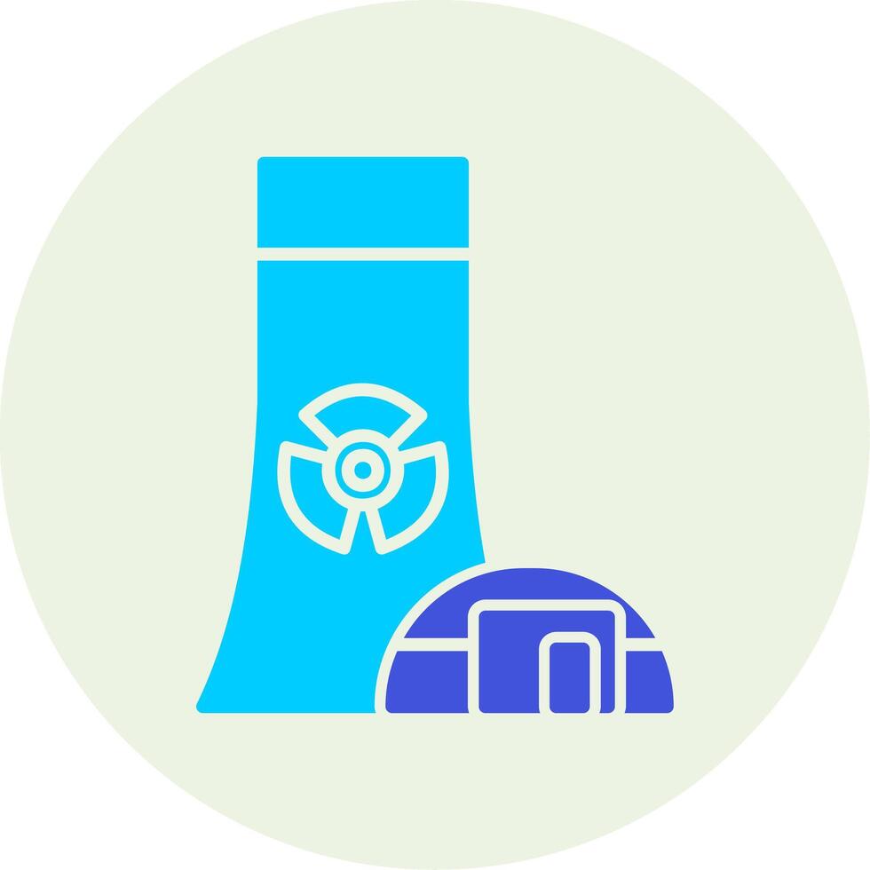 Nuclear Power Vector Icon