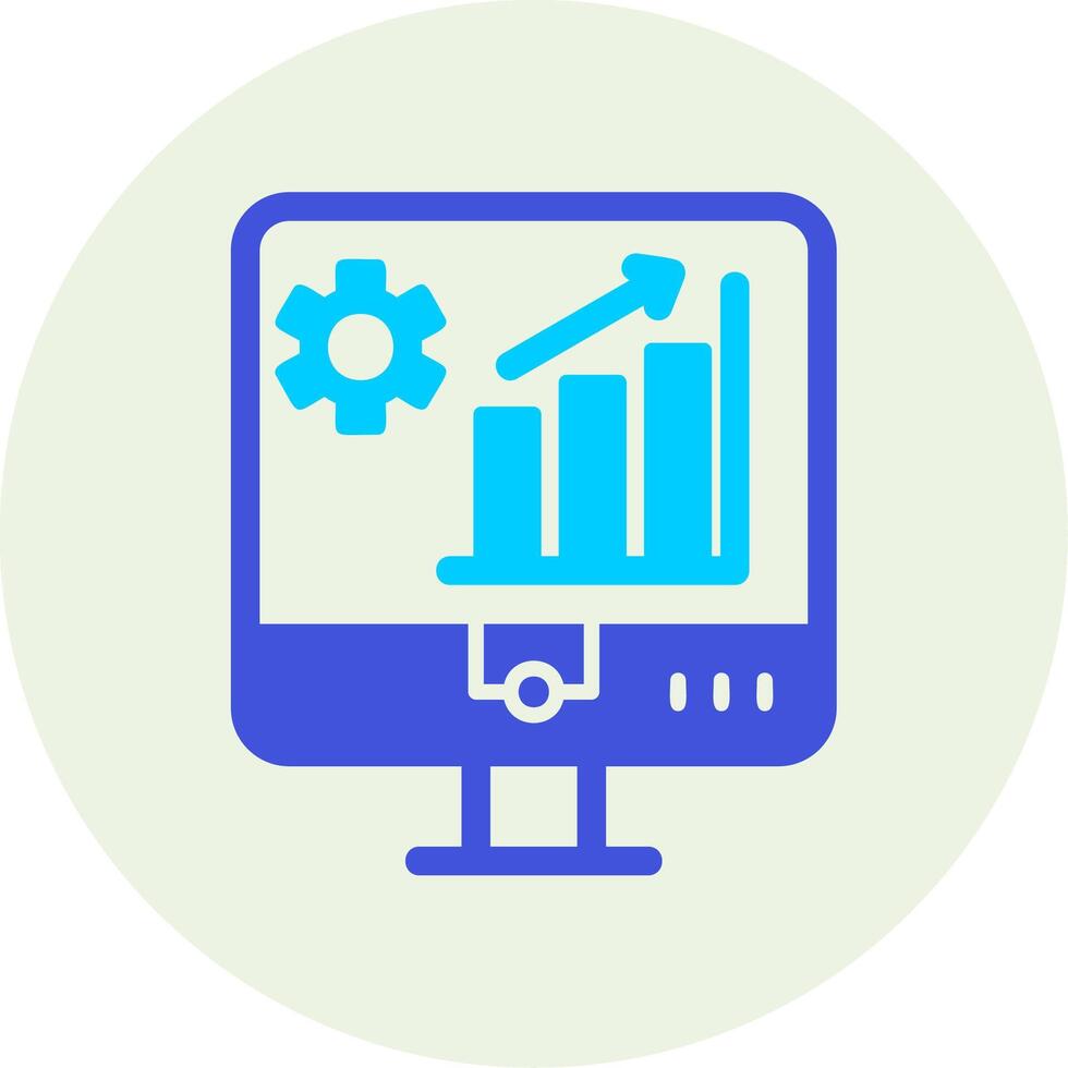 Market Analysis Vector Icon