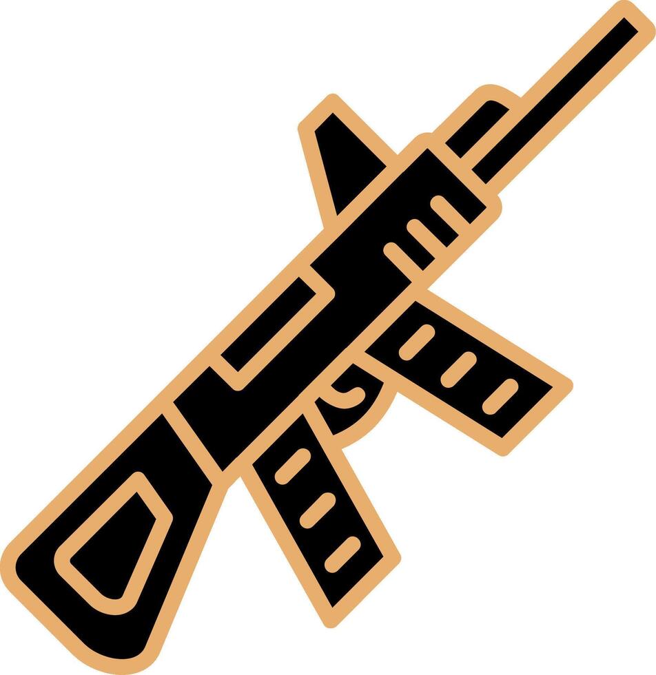 Machine Gun Vector Icon