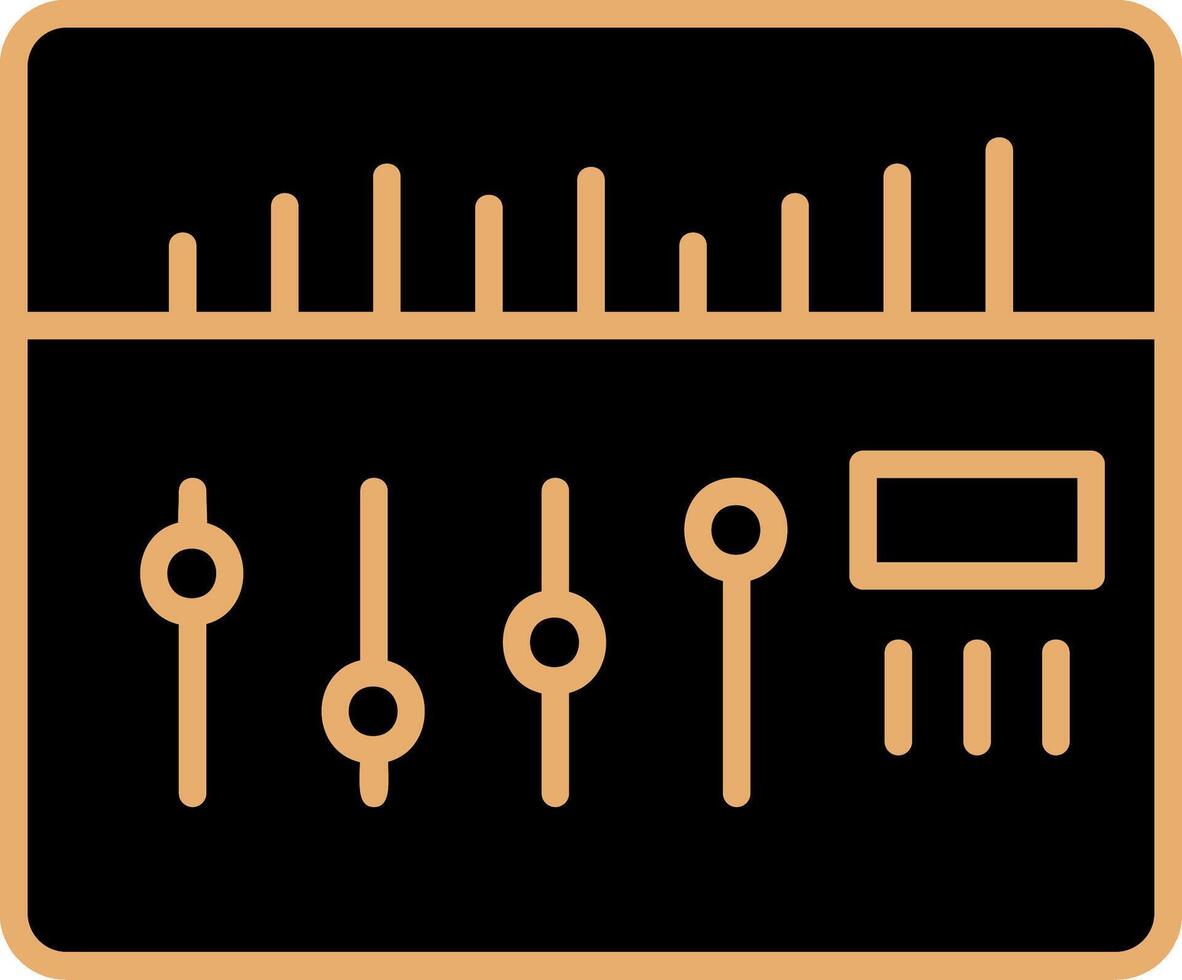 Sound Mixer Vector Icon