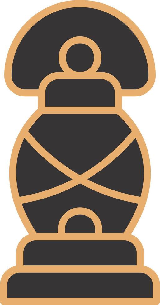 Hand Lantern Vector Icon