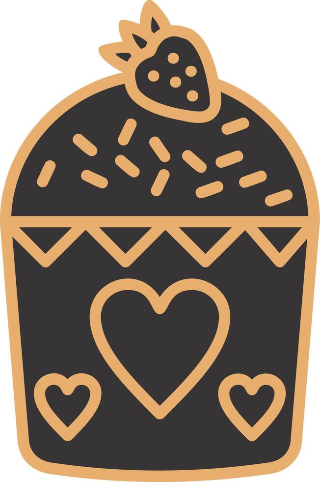 Muffin Vector Icon