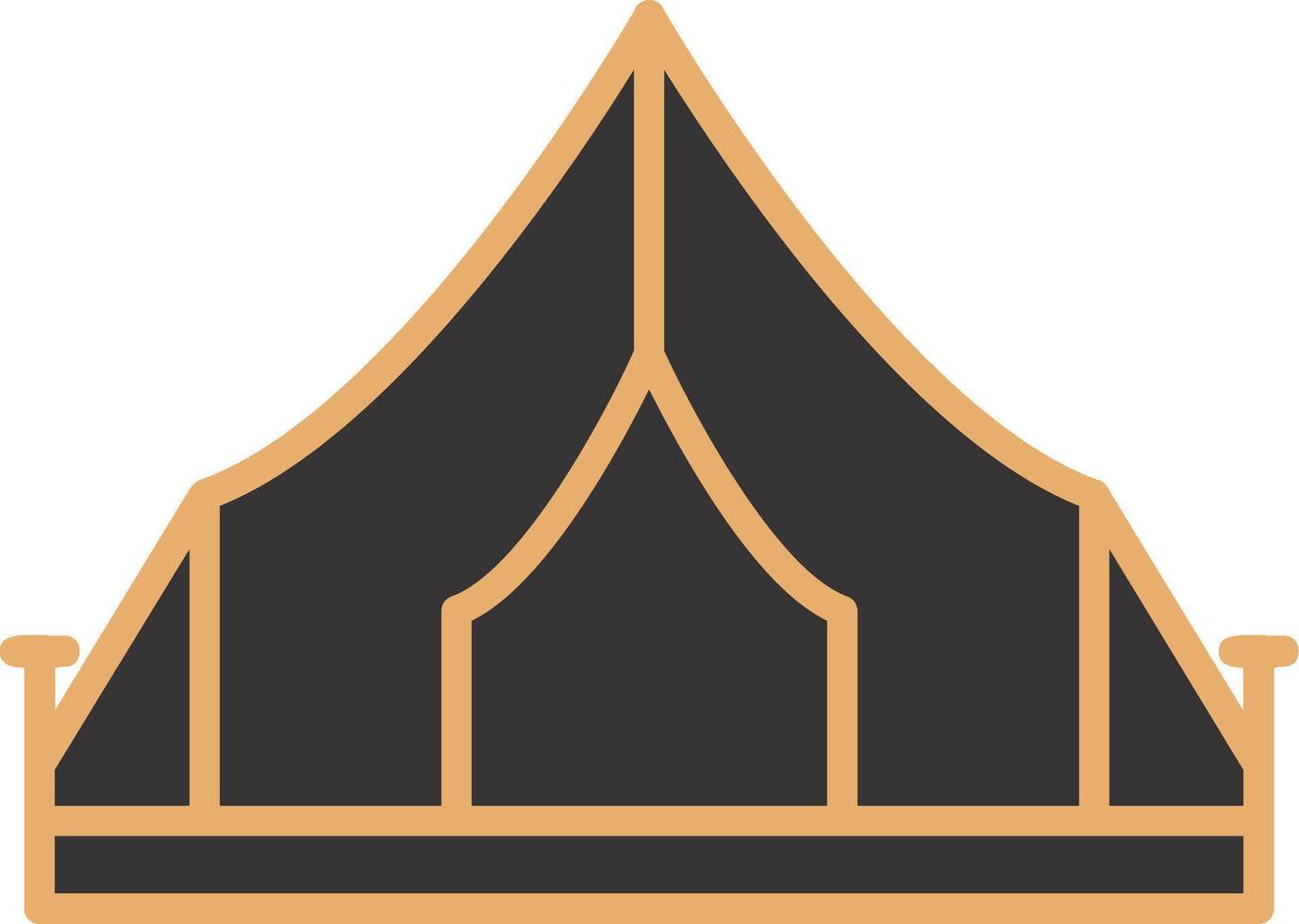 Camping Tent Vector Icon