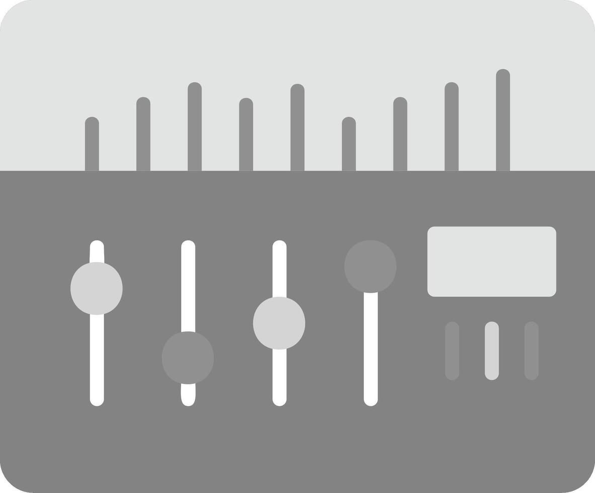 Sound Mixer Vector Icon