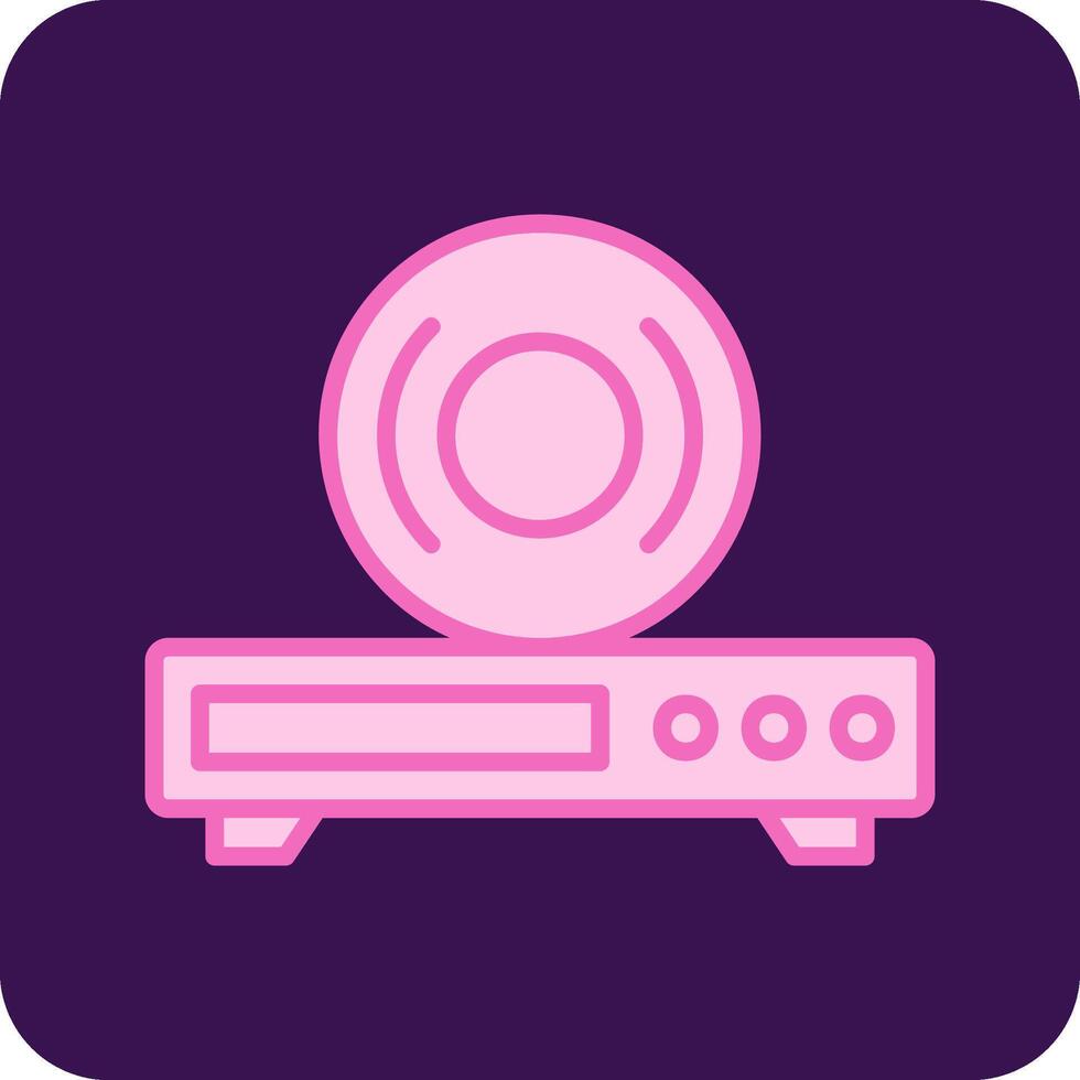 Cd Player Vector Icon