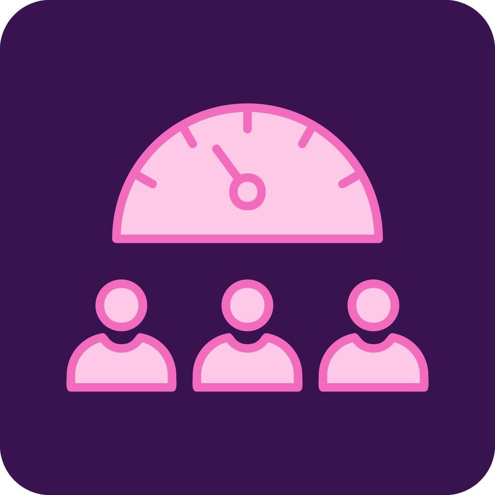 Team Work Speed Vector Icon