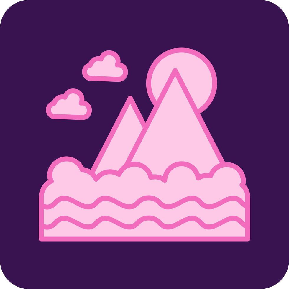 Mount Fuji Vector Icon