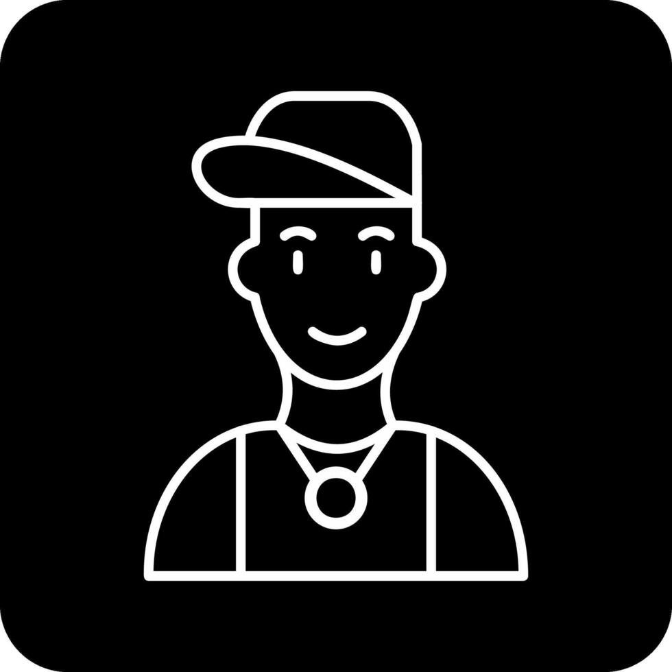 Hip Hop Man Vector Icon