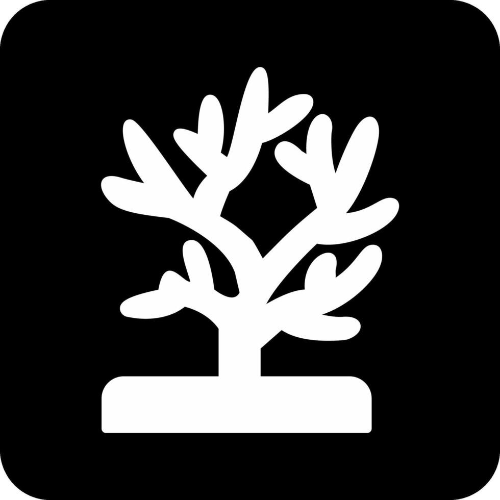 icono de vector de coral