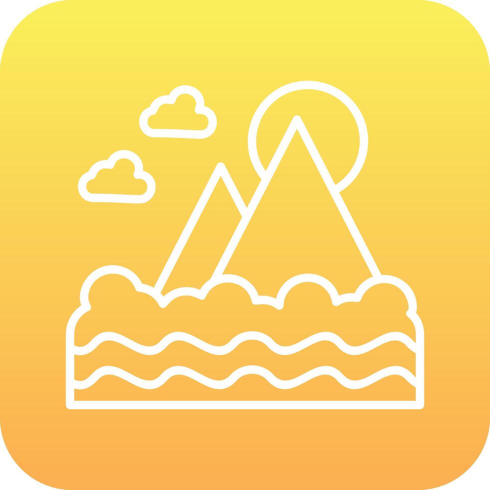 Mount Fuji Vector Icon