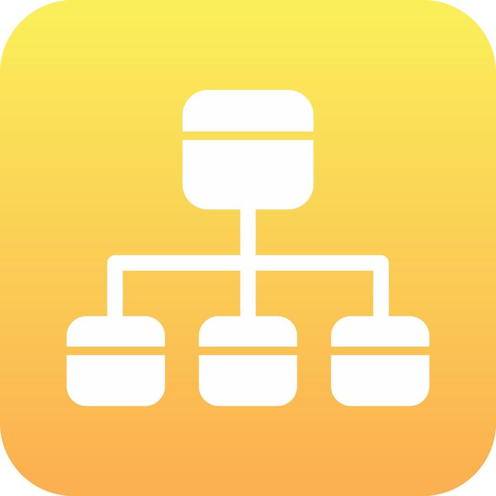 icono de vector de diagrama de flujo