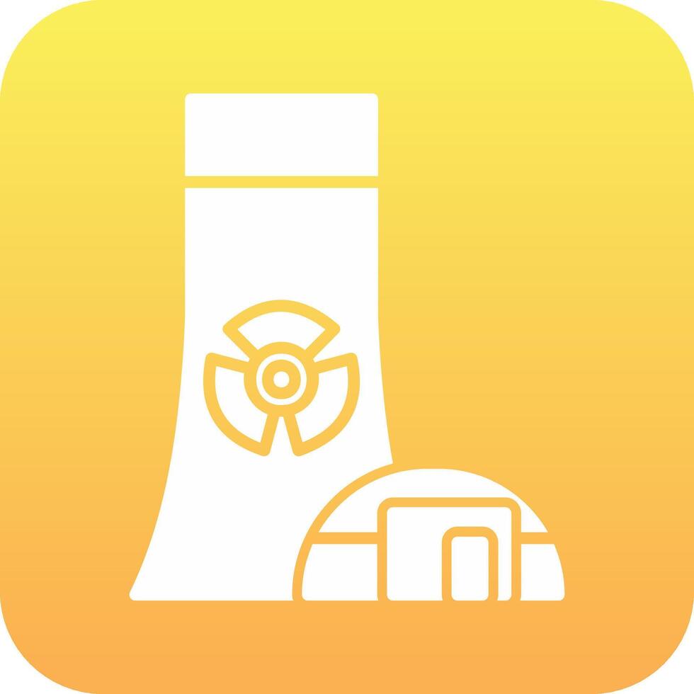 Nuclear Power Vector Icon