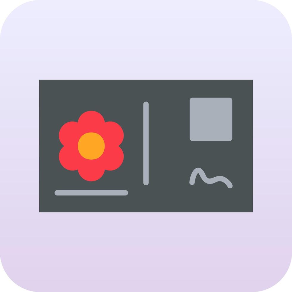 Postcard Vector Icon