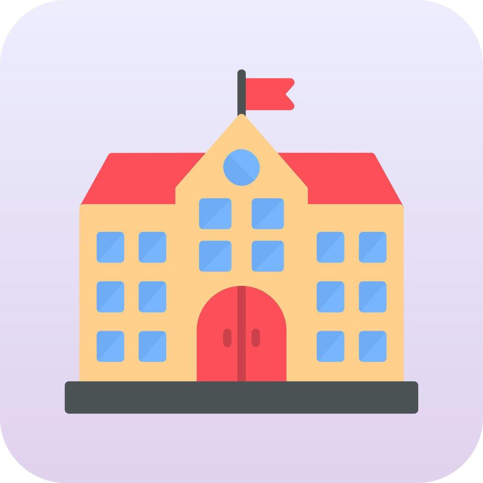University Building Vector Icon