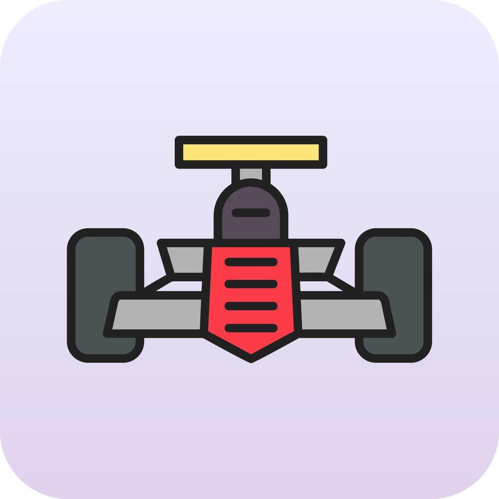 Racing Car Vector Icon