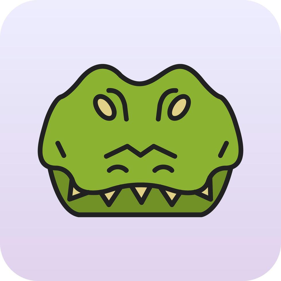 Crocodile Vector Icon