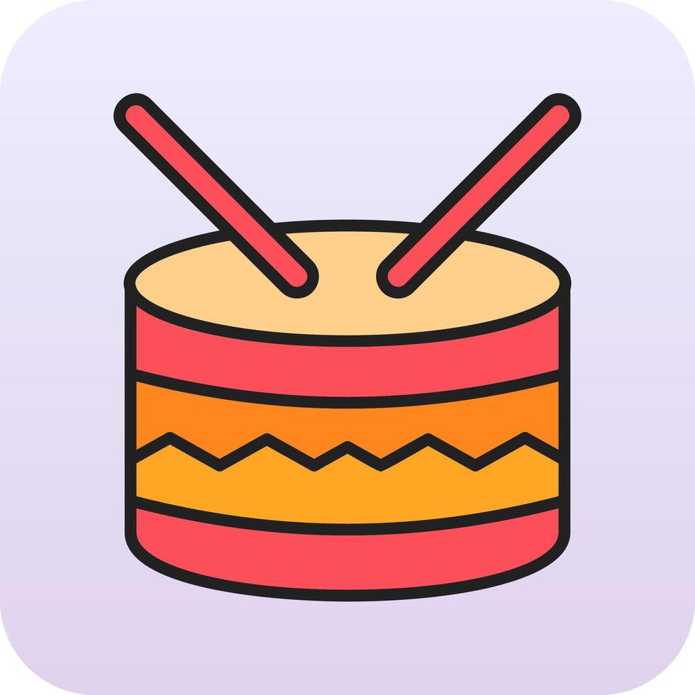 Drum Vector Icon