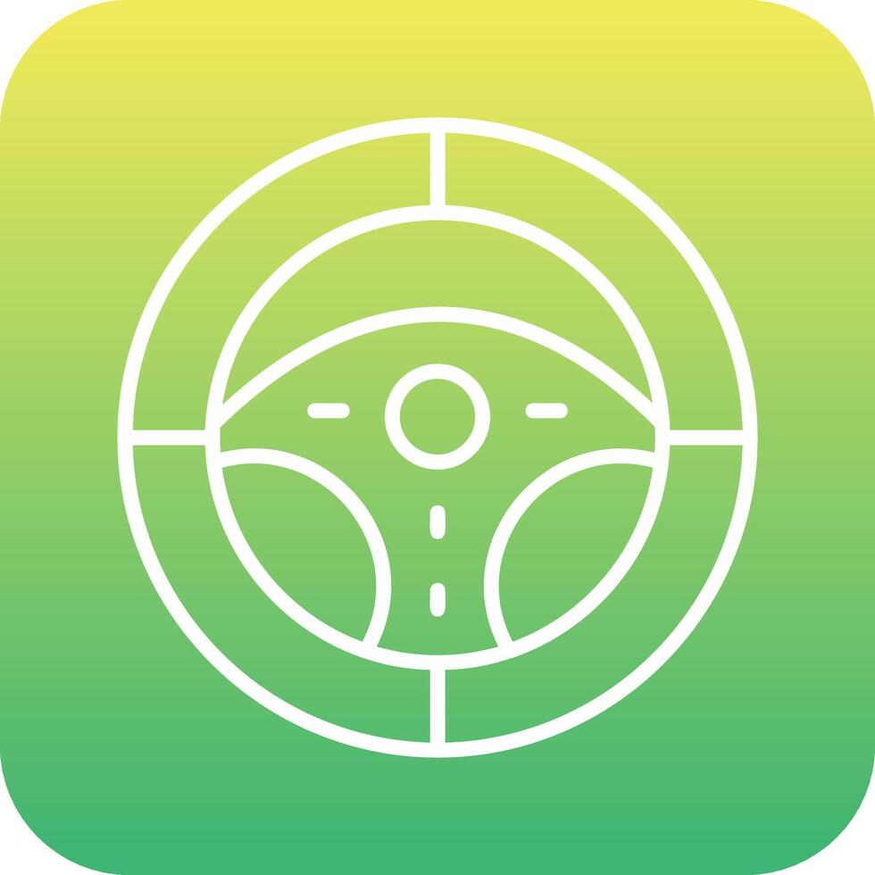Steering Wheel Vector Icon