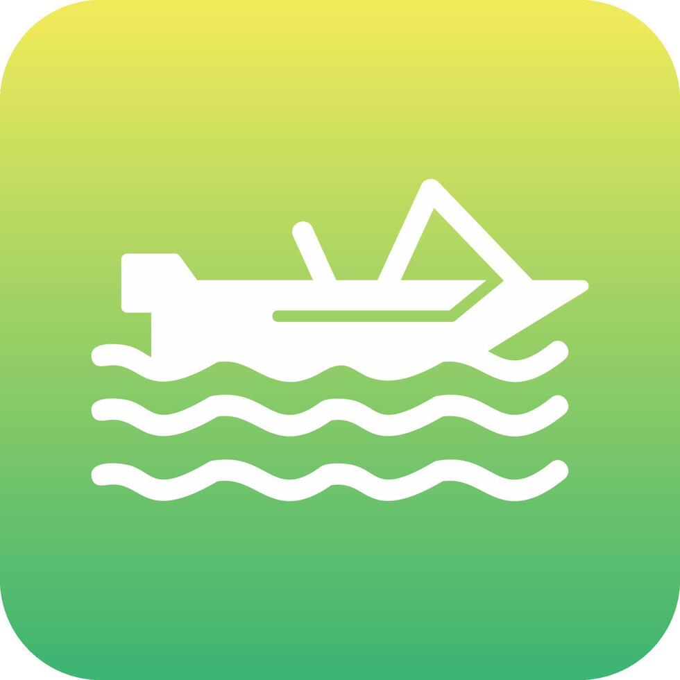 Motorboat Vector Icon