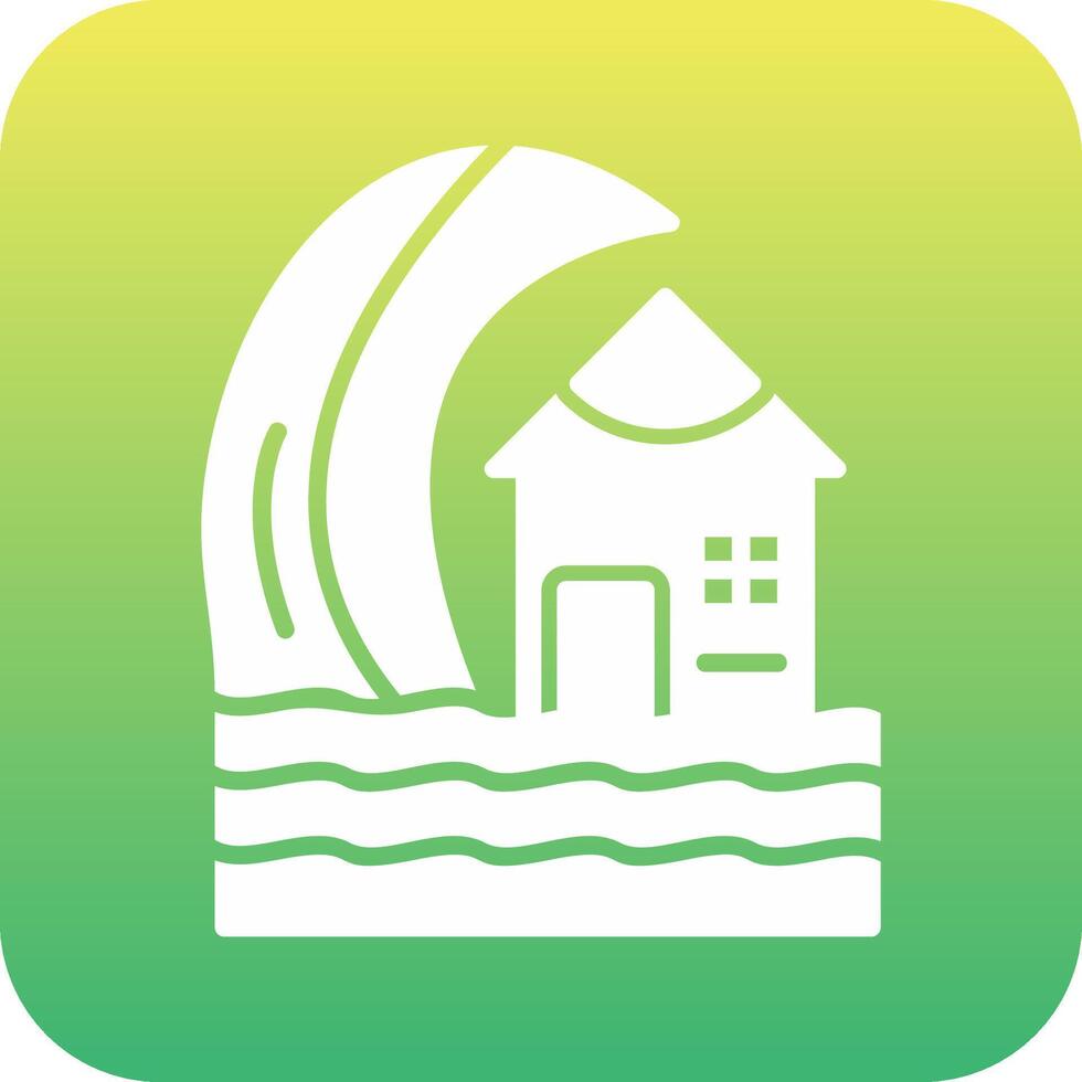 Tsunami Vector Icon