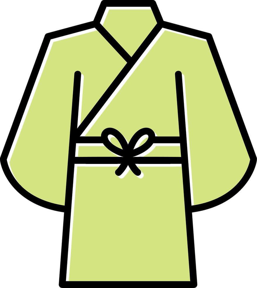 yukata vector icono