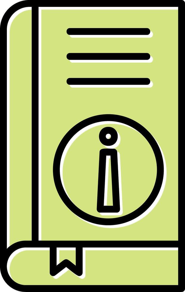 Book Information Vector Icon