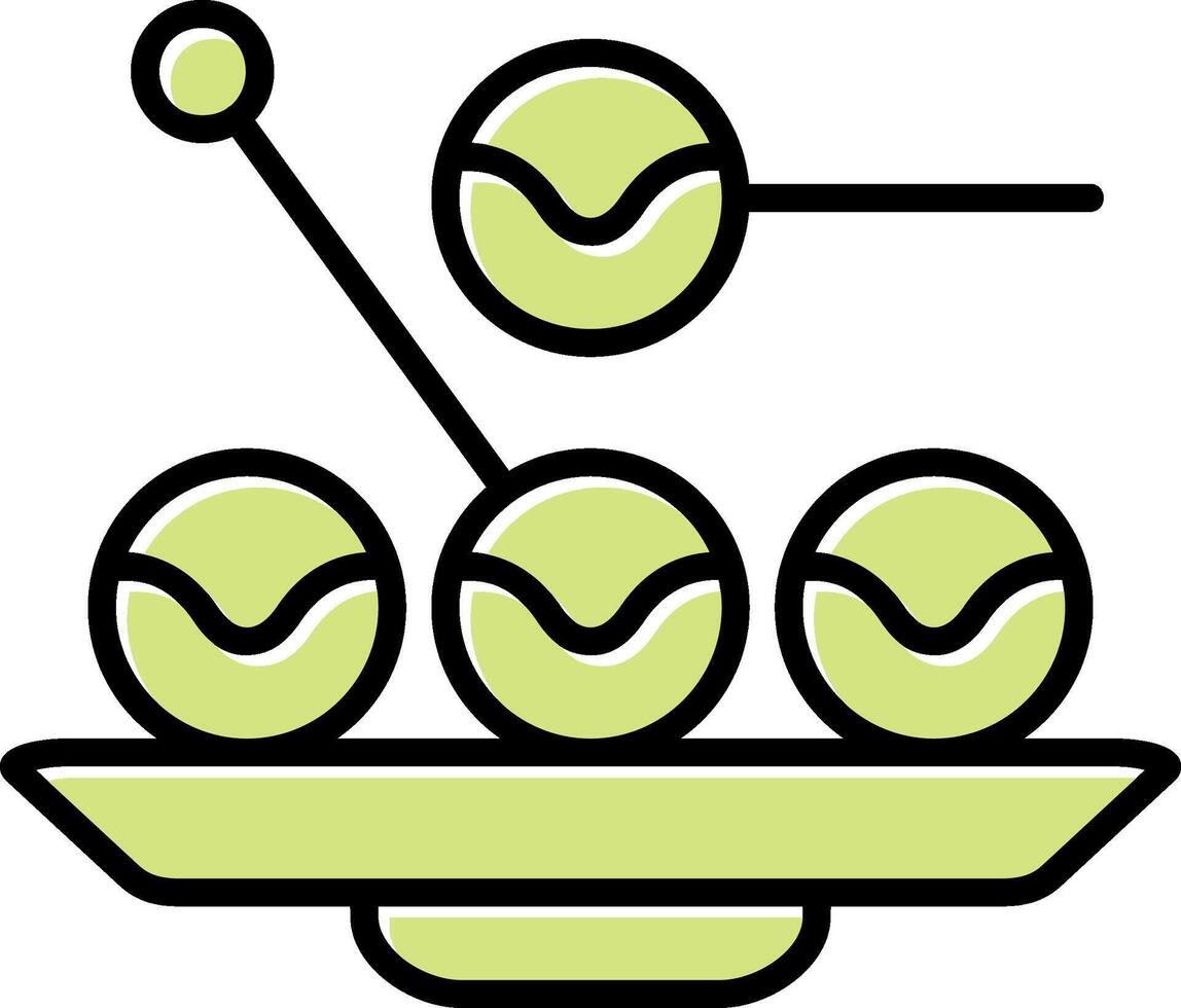 Takoyaki Vector Icon