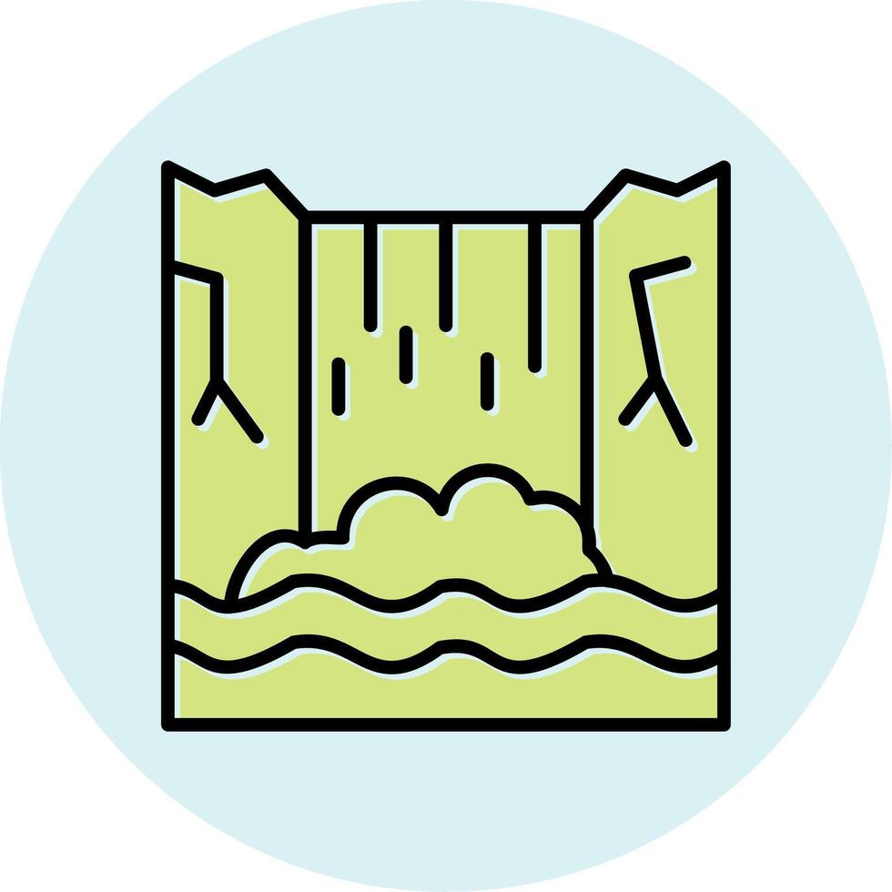 Waterfall Vector Icon