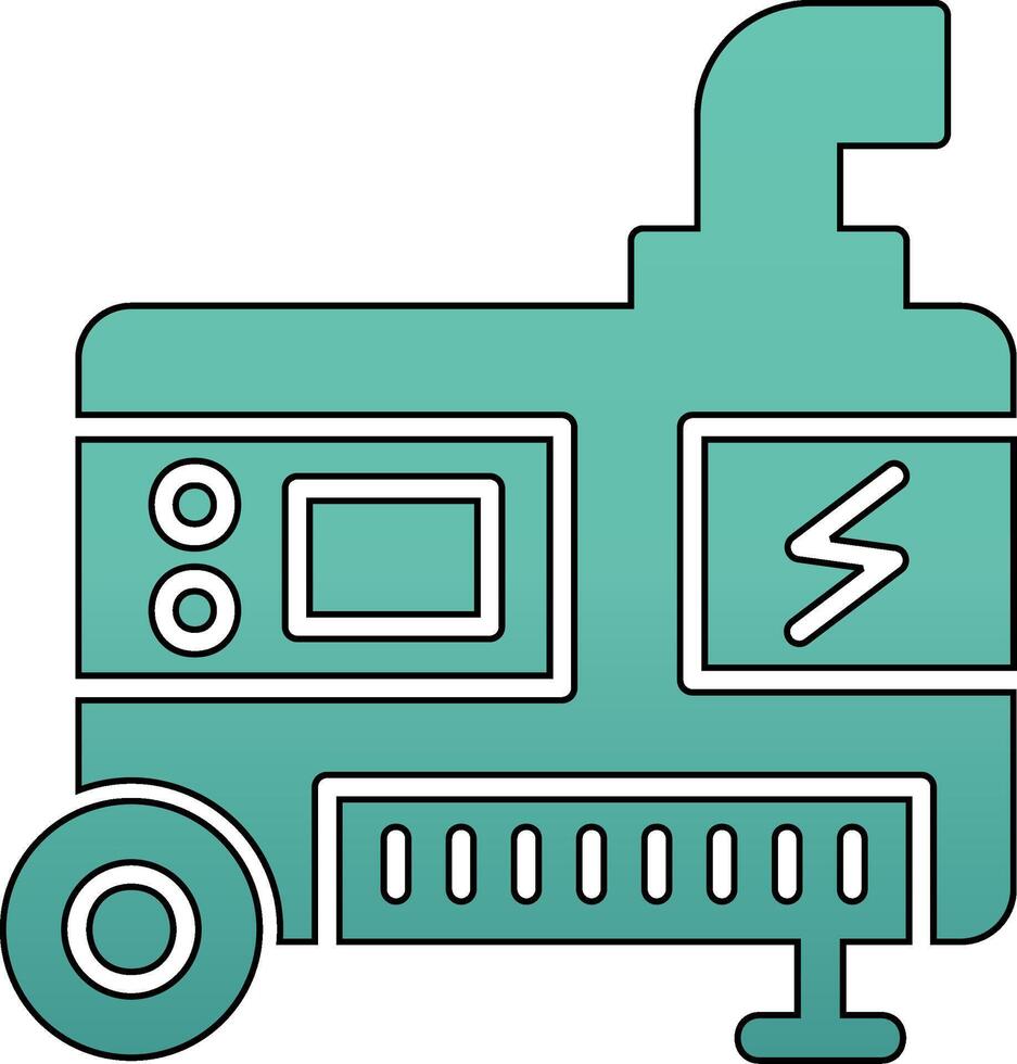 Electric Generator Vector Icon