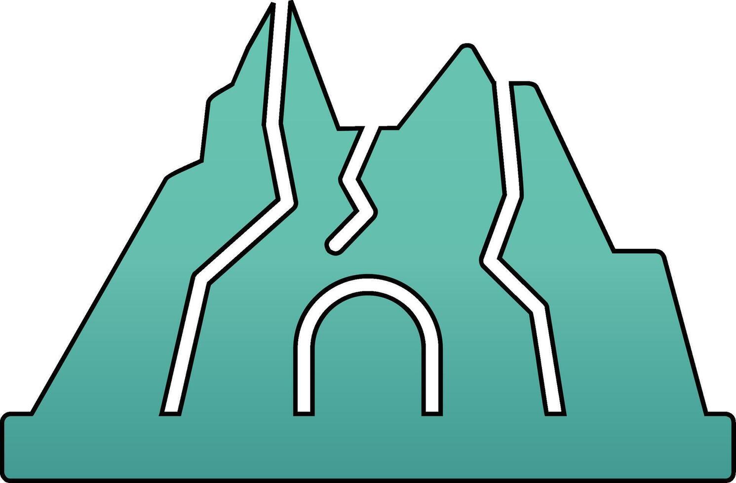 Cave Vector Icon