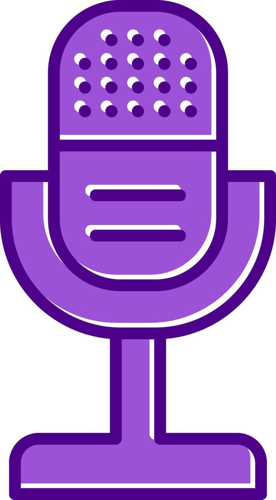 Microphone Vector Icon