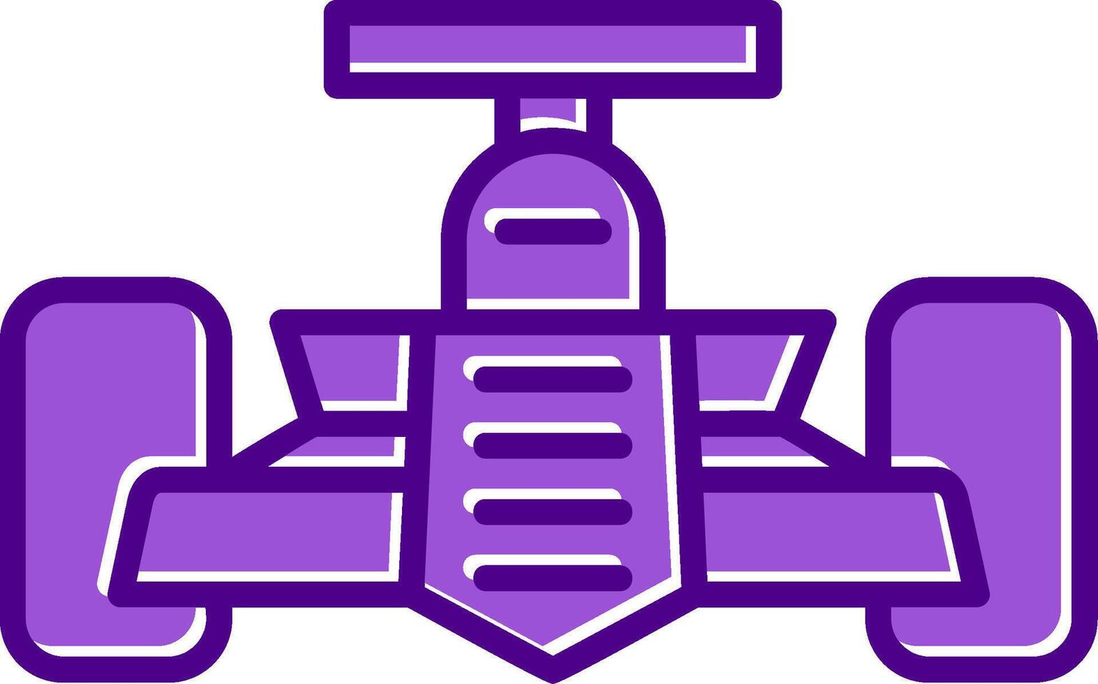 Racing Car Vector Icon